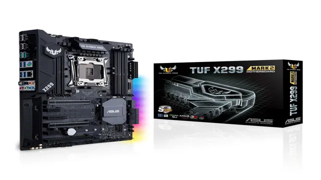 asus tuf x299 mark 2 motherboard review