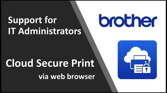 brother cloud secure print