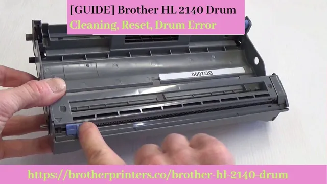 brother printer clean drum