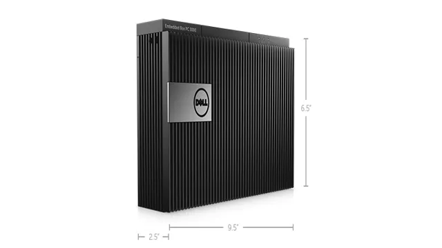 Dell Embedded Box PC 3000: The Compact and Powerful Solution for Industrial Computing