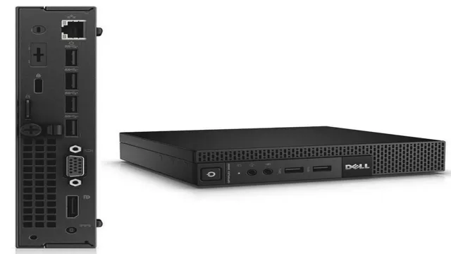 Dell Micro PC i7: Power-packed, Space-saving Solution for Your Computing Needs!