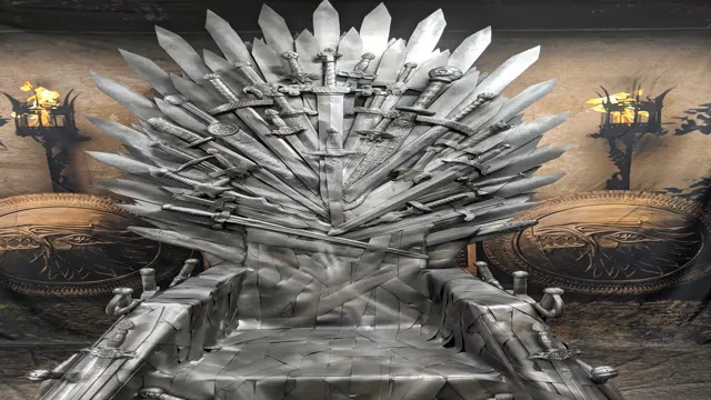 game of thrones chair png