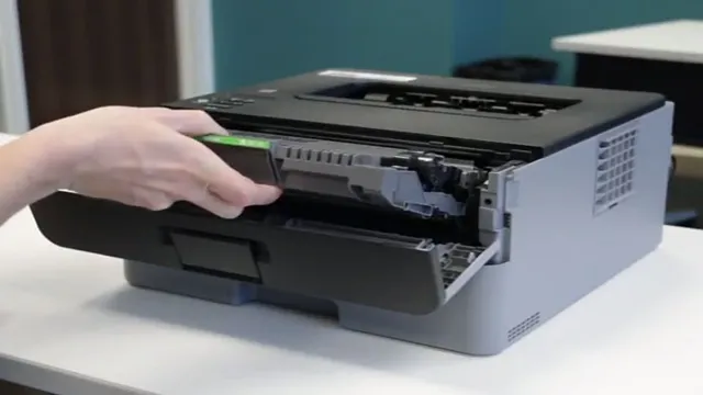 how to change ink toner in brother printer