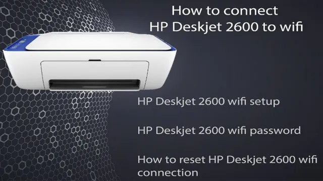 how to connect hp 2600 printer to wifi