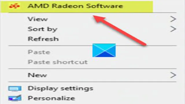 how to enable amd radeon graphics card in windows 10