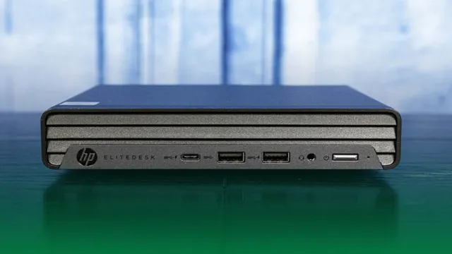 hp elitedesk 800 g6 desktop mini pc review