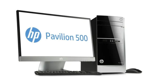 hp pavilion 500 pc