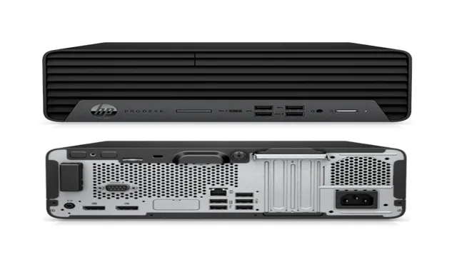 hp prodesk 600 g6 small form factor pc