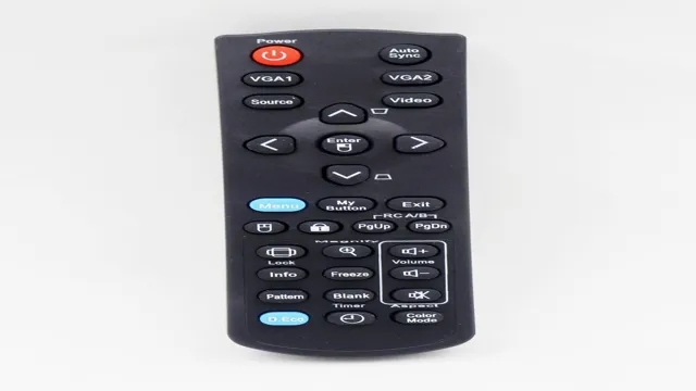 remote projector sony