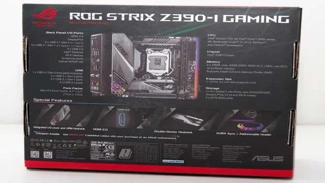 z170 vs asus rog strix z390-i gaming motherboard lga1151 review